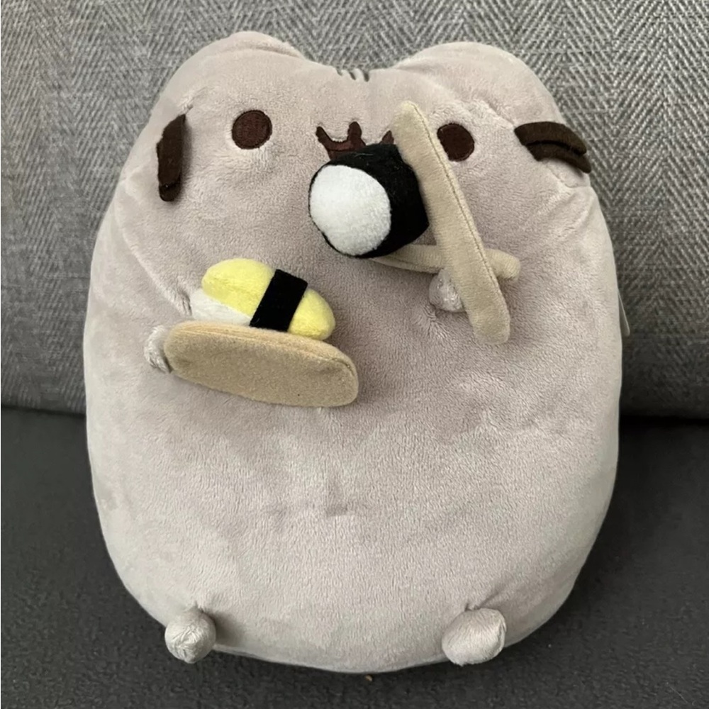 GUND Pusheen Sushi Snackable Stuffed Toy Plush 4058938 New with Tags